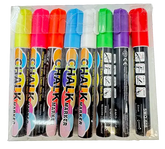 Lve Marker Creta Lichida Culori Neon 6mm 8buc/set 1139-74